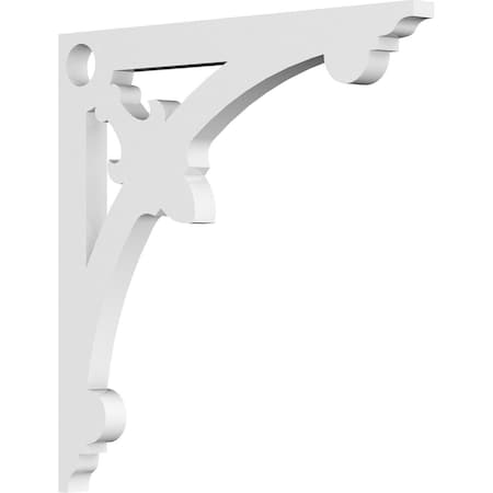 Sellek Architectural Grade PVC Bracket, 5/8W X 10D X 10H